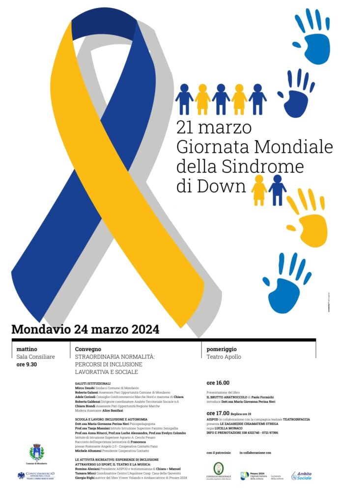 mondavio giornata mondiale sindrome di down