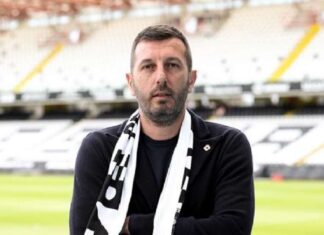 Il pergolese Stefano Stefanelli nell’area tecnica della Juventus