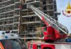 Fano: operaio si infortuna in cantiere, soccorso con l’autoscala
