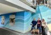 Inaugurato il nuovo murale che celebra il connubio tra Parco San Bartolo e Mare Adriatico