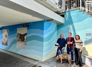 Inaugurato il nuovo murale che celebra il connubio tra Parco San Bartolo e Mare Adriatico