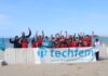 Successo per l’iniziativa in spiaggia del Fano Rugby con le scuole