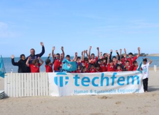 Successo per l’iniziativa in spiaggia del Fano Rugby con le scuole