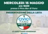 Domani, mercoledì 15 maggio, alle 18 presentazione della lista “Civici Fano”