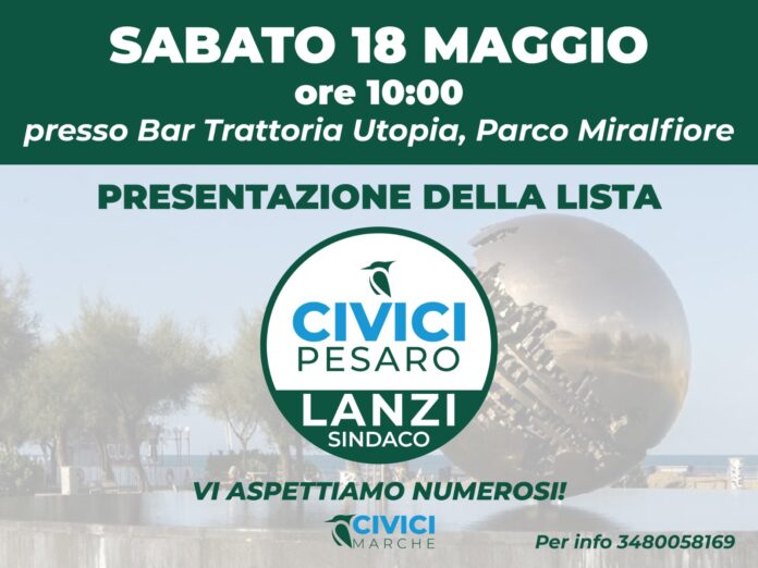Presentazione candidati - Civici Pesaro