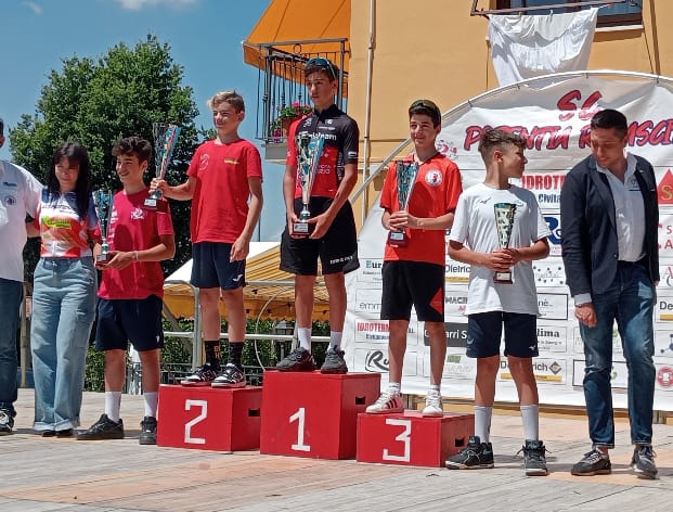 Il terzo posto di Simone Ringhini