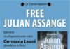 Free Julian Assange venerdì 7 giugno in teatro a Montemaggiore al Metauro
