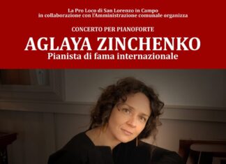A San Lorenzo in Campo concerto per pianoforte con Aglaya Zinchenko