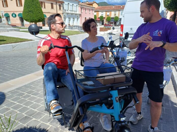 Bici per disabili Acqualagna