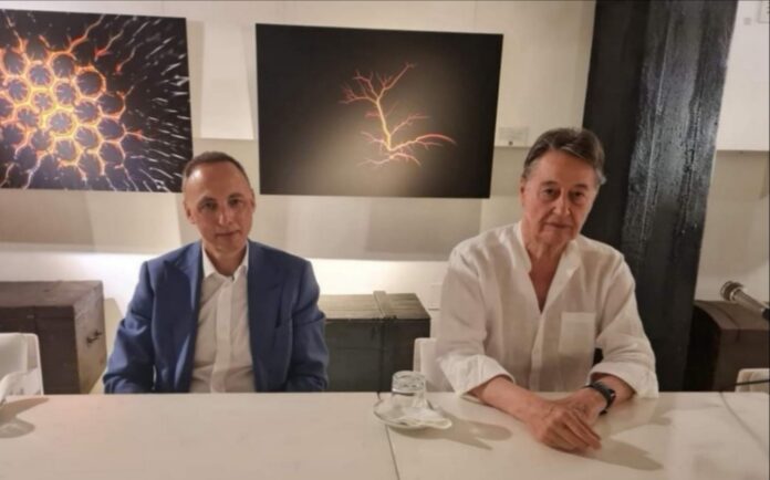 Da sinistra Gianfranco Merati e il conte Alessandro Marcucci Pinoli