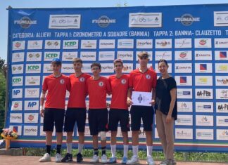 SCD Alma Juventus Fano, quinto posto nella cronometro a squadre e nella classifica generale di Samuele Uguccioni alla “3 Giorni Fiumane”