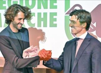Gianmarco Tamberi nuovo testimonial della Regione Marche