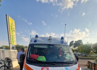 Fano, scontro frontale tra bici. Feriti entrambi i ciclisti