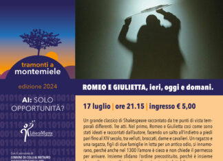 A Montemiele andrà in scena lo spettacolo teatrale “Romeo & Giulietta, ieri, oggi e domani”