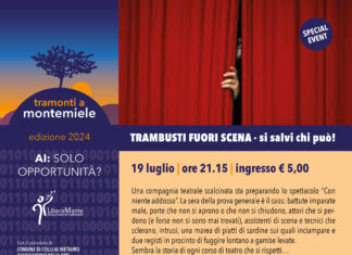 TraMonti a Montemiele 2024 sulla scena “Trambusti fuori scena – si salvi chi può”