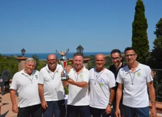 La squadra di Marotta-Mondolfo sul podio al campionato italiano di rulletto