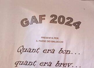 A Fano con il GAF “Quant era bon… Quant era brev…”