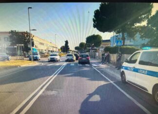 Fano, carambola a tre su viale Mattei