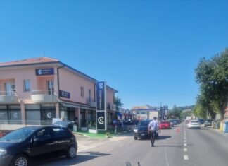 Fano, schianto sulla Flaminia: ferito centauro di 55 anni
