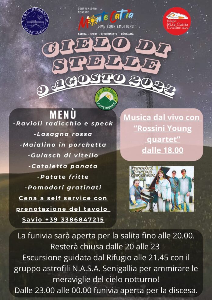 catria 9 agosto