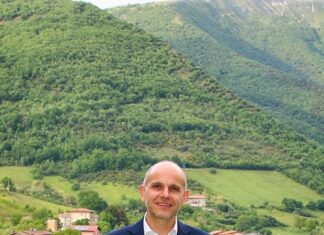Alessandro Piccini, sindaco di Cantiano, neo presidente dell’Unione montana del Catria e Nerone. Assessori Magnanelli e Tagnani