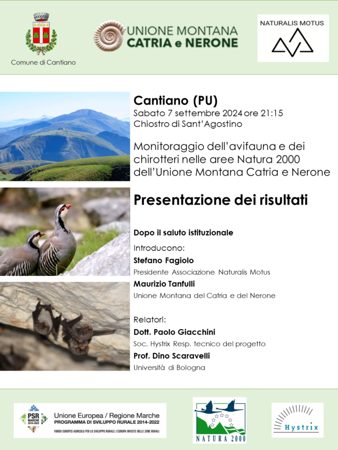Locandina presentazione Cantiano