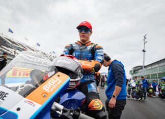 Supersport 300, il giovane pilota fanese Gaggi impegnato in Spagna nel Tissot Aragon Round