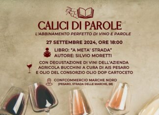Al via Calici di parole. Si presenta il libro ‘A metà strada’ di Silvio Moretti