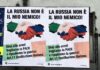 Manifesti nei comuni della val Metauro: “La Russia non è mio nemico”, “stop alle armi, vogliamo la pace”