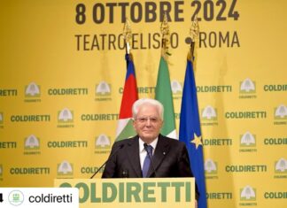 Coldiretti Marche con il presidente Mattarella alla festa degli 80 anni dell’associazione