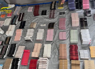 Gdf Pesaro e Urbino: maxi sequestro di profumi contraffatti