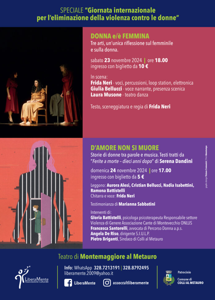 2024.11.24-23_Speciale Giornata internazionale contro la violenza sulla donna_locandina