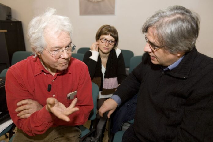 Giuliano Scabia e Vito Minoia