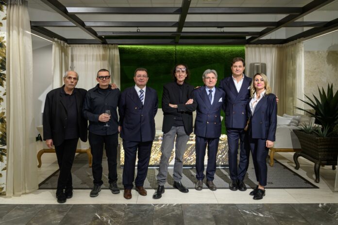 Il Team di DFN con Paolo Tosti e i critici Maurizio Cesarini e Massimo Bini