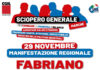 Cgil e Uil Marche, sciopero 29 novembre: manifestazione per crisi industria, spopolamento e assenza di risorse per le aree interne