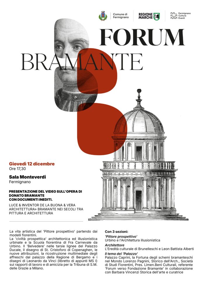 Locandina Bramante evento 12-12-2024