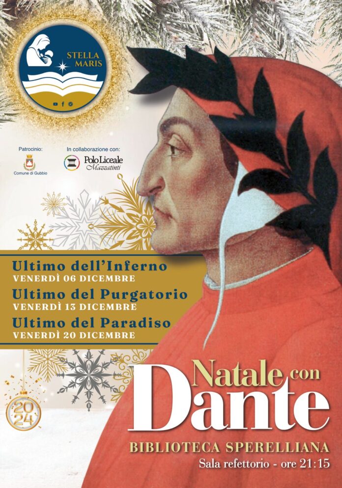 Locandina Natale con Dante