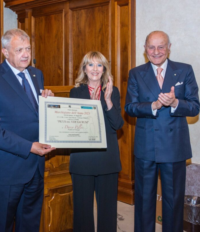 Sala-Capitolare Senato-Premiazione PREFETTO PELLOS