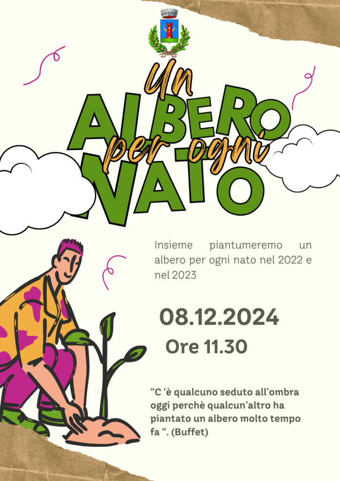 Un albero per ogni nato