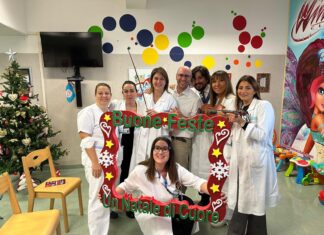 Fondazione Ospedale Salesi ETS, concerto in corsia e doni di Natale per i bambini ricoverati