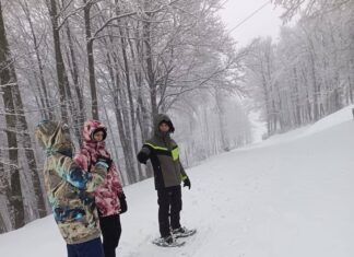 Monte Catria, tanta neve: piste aperte