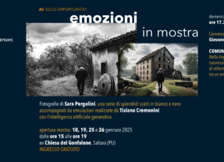 Emozioni in mostra, a Saltara gli scatti di Sara Pergolini