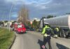 Fano, schianto vettura-autotreno: il ferito prelevato dall’eliambulanza