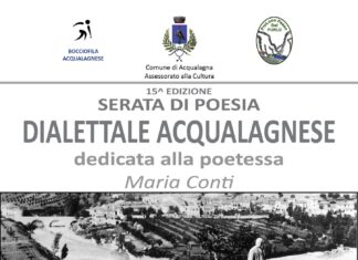 Ad Acqualagna una serata dialettale in onore della poetessa Maria Conti