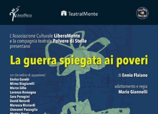 La guerra spiegata ai poveri, uno spettacolo teatrale della compagnia teatrale “Polvere di stelle” a Tavernelle