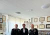 Fano, il generale Conforti in visita alla compagnia dei carabinieri. Medaglia mauriziana al luogotenente carica speciale Di Summa (Pergola)