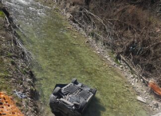 Cantiano, tragedia sfiorata. Sinistro dalla dinamica diabolica sul ponte lungo il Burano. Ragazza salva grazie all’intervento di una cittadina