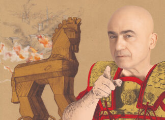 Al Teatro Angel dal Foco di Pergola Paolo Cevoli racconta in Figli di Troia il mitico viaggio di Enea
