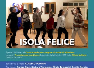 Isola felice: sabato 12 spettacolo teatrale all’Auditorium Santa Caterina di Orciano