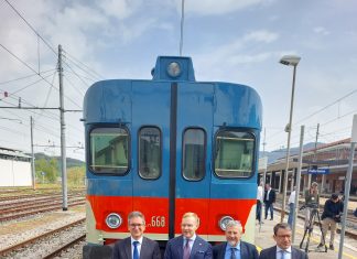 La ferrovia Fabriano-Pergola sapientemente restituita all’uso per cui era stata costruita ha consentito di far tornare a viaggiare le automotrici ALn66
